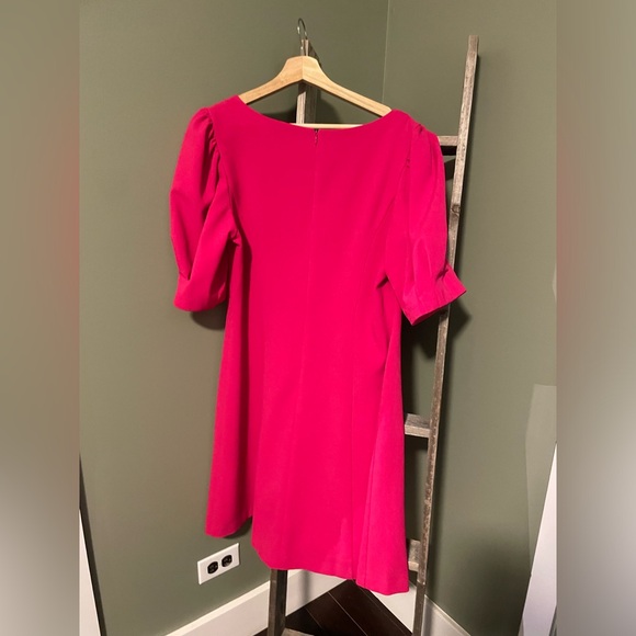 Eliza J Puff Sleeve Square Neck Dress - NWOT - Picture 4 of 6